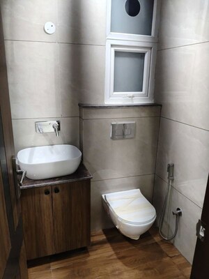 Bathroom in 3 BHK Apartment at Preet Colony – for Rent