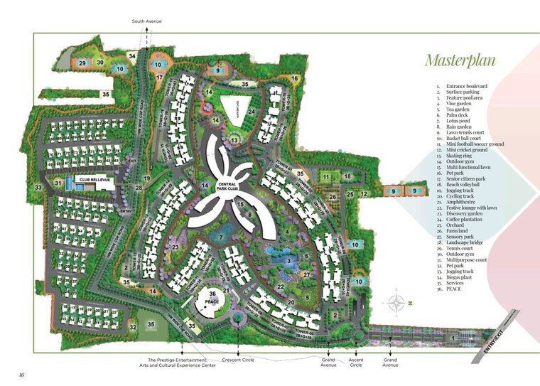 Map Location, prestige-park-grove 3.5 Bedroom 1965 Sq.Ft. Apartment In Whitefield Bangalore 10487969