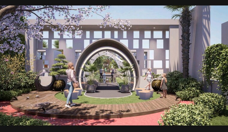 Garden, anvita-high-9 3 Bedroom 1965 Sq.Ft. Apartment In Kollur Hyderabad 10487992