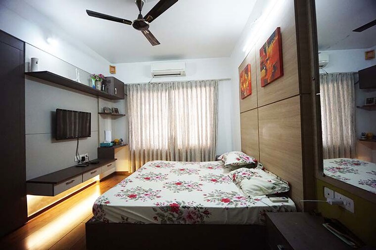 Bedroom, mahalunge 3 Bedroom 1100 Sq.Ft. Apartment In Mahalunge Pune 10488016