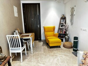 Living Room in 1 BHK Apartment at Hiranandani Regent Hill, Powai – for Rent