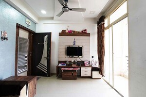 Living Room in 2 BHK Apartment at New Ranip – for Sale