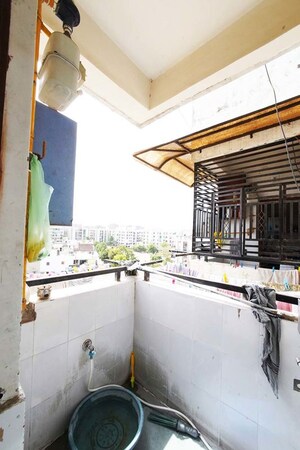 Balcony in 2 BHK Apartment at New Ranip – for Sale