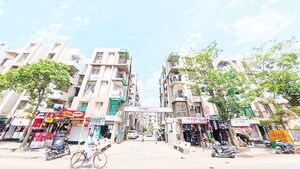 2 BHK Apartment – Exterior View View at New Ranip - for Sale