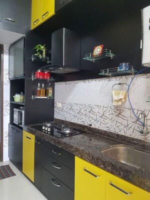 Kitchen in 4 BHK Builder Floor at Greater Kailash I – for Rent