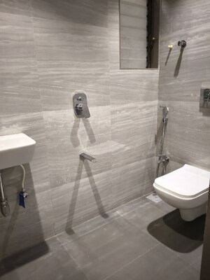 Bathroom in 3 BHK Apartment at Shree Balaji Sarvoday, Thakurli – for Sale