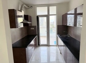 Building Lobby in 3 BHK Apartment at Mantri Lithos, Thanisandra – for Rent