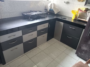 Kitchen in 2 BHK Apartment at Mahavir Residency, Salisbury Park – for Rent