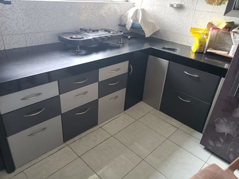 Kitchen, mahavir-residency 2 Bedroom 900 Sq.Ft. Apartment In Salisbury Park Pune 10488126