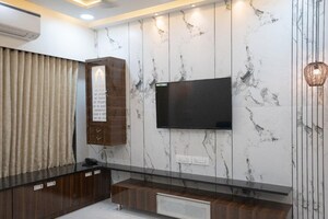 Living Room in 2 BHK Apartment at The Wadhwa Address Panorama, Ghatkopar West – for Rent