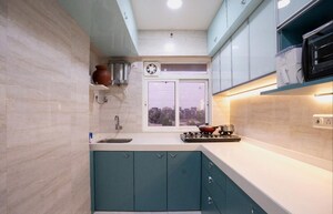 Kitchen in 2 BHK Apartment at The Wadhwa Address Panorama, Ghatkopar West – for Rent