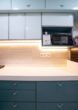 Kitchen in 2 BHK Apartment at The Wadhwa Address Panorama, Ghatkopar West – for Rent