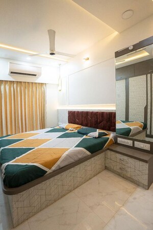 Bedroom in 2 BHK Apartment at The Wadhwa Address Panorama, Ghatkopar West – for Rent
