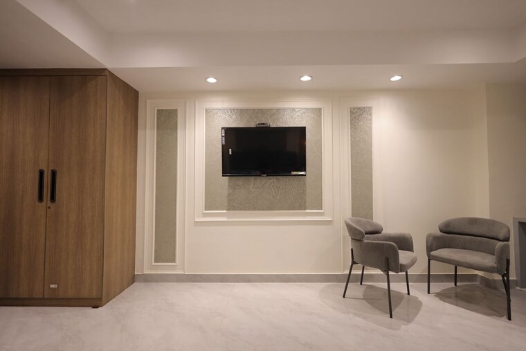 Living Room, infinity-krishna-bhumi-arcade Studio 361 Sq.Ft. Apartment In Vrindavan Mathura 10488172
