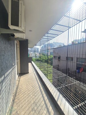 Balcony in 4 BHK Builder Floor at Medi City – for Rent