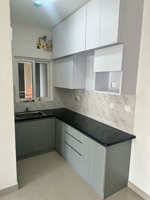 Kitchen in 2 BHK Apartment at Bhartiya City Nikoo Homes 4, Thanisandra Main Road – for Rent