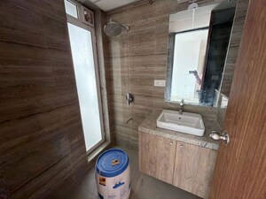 Bathroom in 3 BHK Apartment at Runwal Nirvana, Parel – for Rent