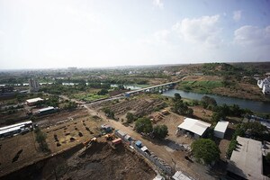 Plot Area in 2 BHK Apartment at Moshi – for Sale