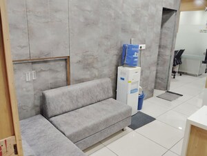 Bathroom in  Office Space at Sun Westbank, Navrangpura – for Rent