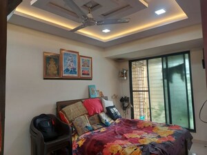 Bedroom in 2 BHK Apartment at Shree Krupa Keshav Heights Phase II, Kalwa – for Rent