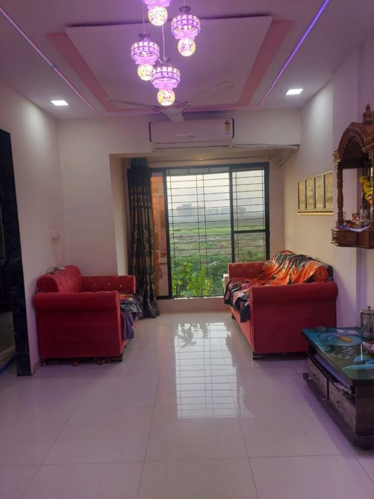 Living Room, shree-krupa-keshav-heights-phase-ii 2 Bedroom 913 Sq.Ft. Apartment In Kalwa Thane 10488296
