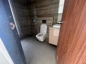 Bathroom in 3 BHK Apartment at Runwal Nirvana, Parel – for Rent