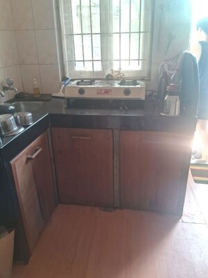 Kitchen in 1 RK Apartment at Aashiyana Park, Aundh – for Rent