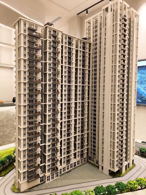 3 BHK 1740 Sq.Ft. Apartment in Vian Mrida