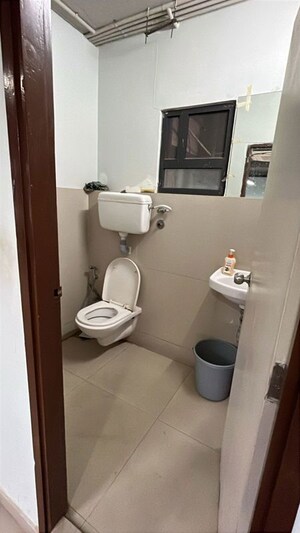 Bathroom in  Office Space at Ambli – for Rent