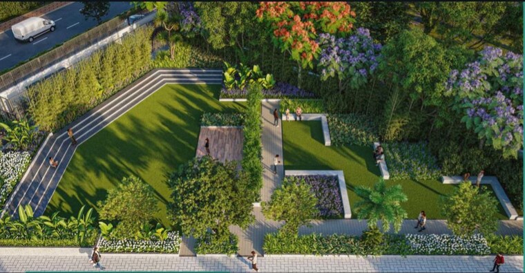 Garden, western-springs 3 Bedroom 2420 Sq.Ft. Apartment In Puppalaguda Hyderabad 10488451