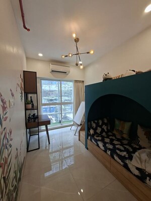 Living Room in 2 BHK Apartment at Shapoorji Pallonji Sewri, Sewri – for Sale