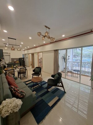 Living Room in 2 BHK Apartment at Shapoorji Pallonji Sewri, Sewri – for Sale