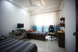 Living Room in 2 BHK Apartment at Wakad – for Sale