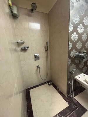 Bathroom in 3 BHK Apartment at Belscot Chs Ltd, Andheri West – for Rent
