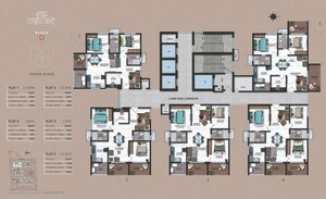 Floor Plan in 3 BHK Apartment at Lingampally – for Sale