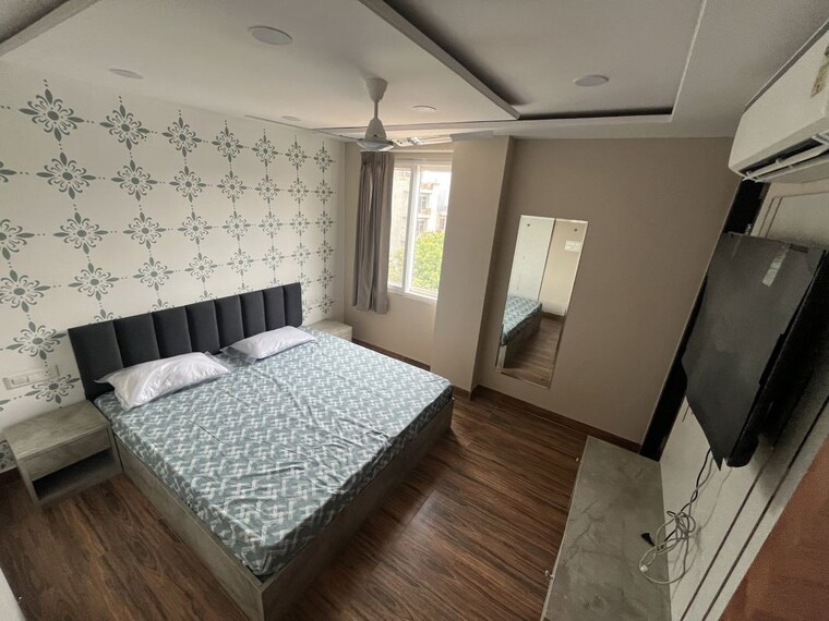 Bedroom, sushant lok i 1 Bedroom 875 Sq.Ft. Builder Floor In Sushant Lok I Gurgaon 10488515
