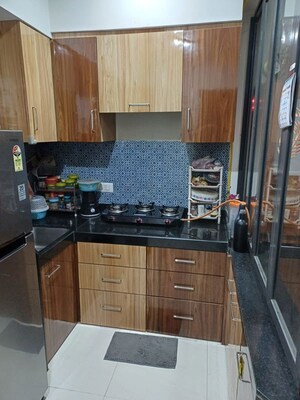 Kitchen in 1 BHK Apartment at Lodha Crown Quality Homes, Majiwada – for Sale
