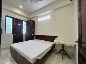 Bedroom in 4 BHK Builder Floor at Sushant Lok I – for Rent