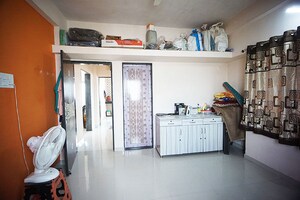 Living Room in 2 BHK Penthouse at Dattawadi – for Sale
