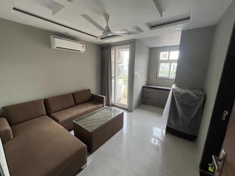 Living Room, sushant lok i 1 Bedroom 875 Sq.Ft. Builder Floor In Sushant Lok I Gurgaon 10488556
