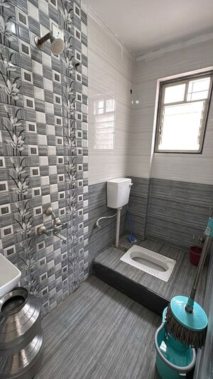 Bathroom in 1 BHK Apartment at Bhagwati Residency Sus, Sus – for Rent