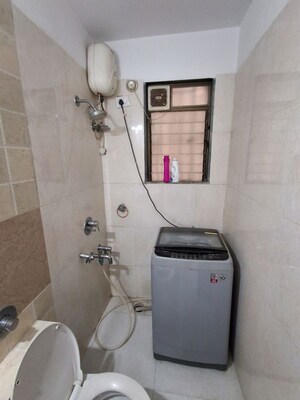Bathroom in 1 BHK Apartment at Shiv Sai Paradise, Majiwada – for Sale