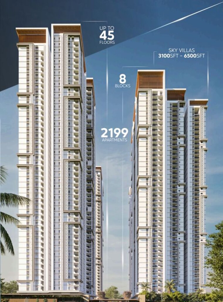 Exterior View, tellapur 3 Bedroom 2700 Sq.Ft. Apartment In Tellapur Hyderabad 10488647