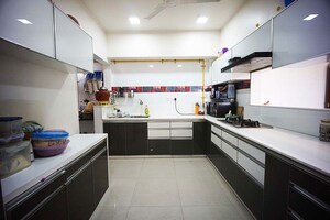 Kitchen in 3 BHK Apartment at Naranpura – for Sale