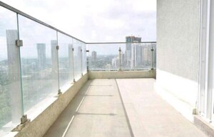 Balcony in 3 BHK Apartment at LnT Crescent Bay T5, Parel – for Rent
