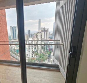Balcony in 2 BHK Apartment at Lodha Vista, Lower Parel – for Rent