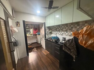 Kitchen in 1.5 BHK Apartment at Saket Complex, Kalwa – for Sale