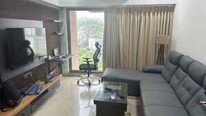 Living Room in 2 BHK Apartment at Kanakia Silicon Valley, Powai – for Rent