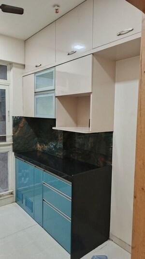 Kitchen in 2.5 BHK Apartment at Vijay Orovia, Ghodbunder Road – for Rent