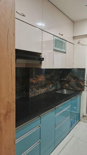 Kitchen in 2.5 BHK Apartment at Vijay Orovia, Ghodbunder Road – for Rent